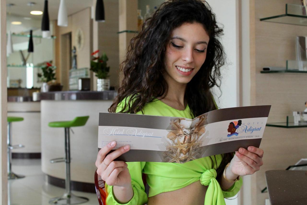 Hotel Adigrat Riccione Eksteriør billede