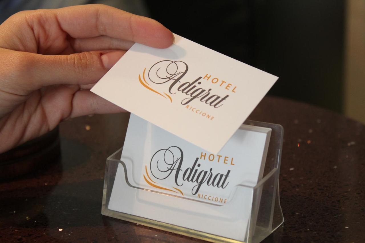 Hotel Adigrat Riccione Eksteriør billede